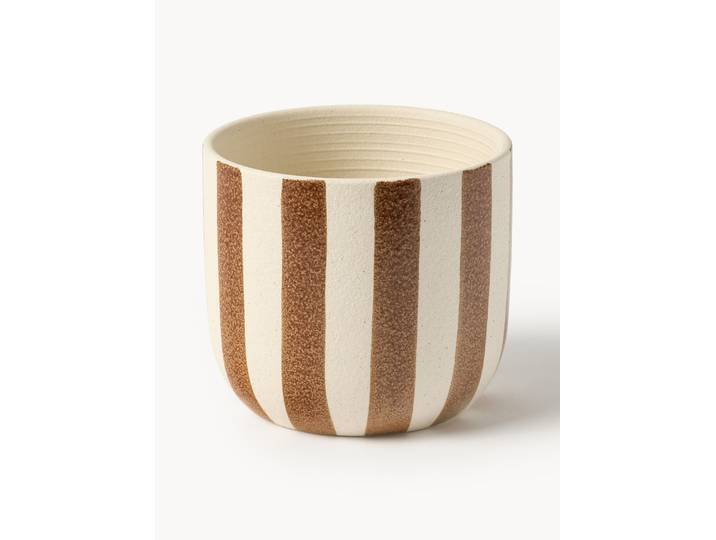 Handbeschilderde dekselpot Ellen, H 12 cm