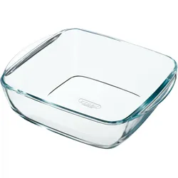 PYREX Auflaufform Air Fryer quadratisch 2,2l - transparent