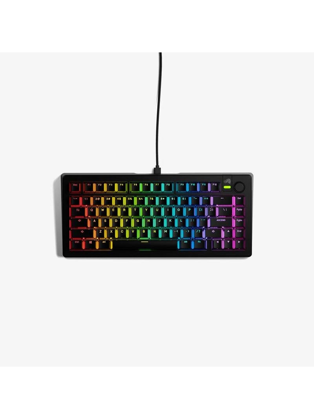 Glorious Gaming GMMK 3 Prebuilt keyboard - Gaming Tastatur - 75% - Englisch - Schwarz