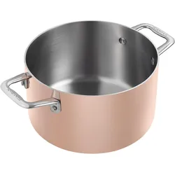 Scanpan Kochtopf Maitre D’ Ø 20 cm - Induktion, Pfanne + Kochtopf, Kupfer, Silber