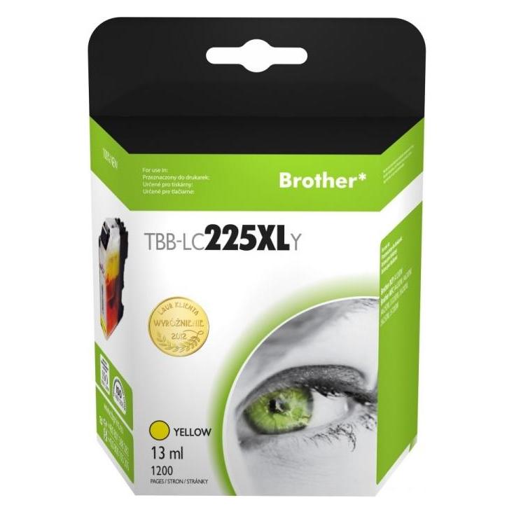 Tusz do Brother LC225XL TBB-LC225XLY YE (Y) (TBB-LC225XLY)