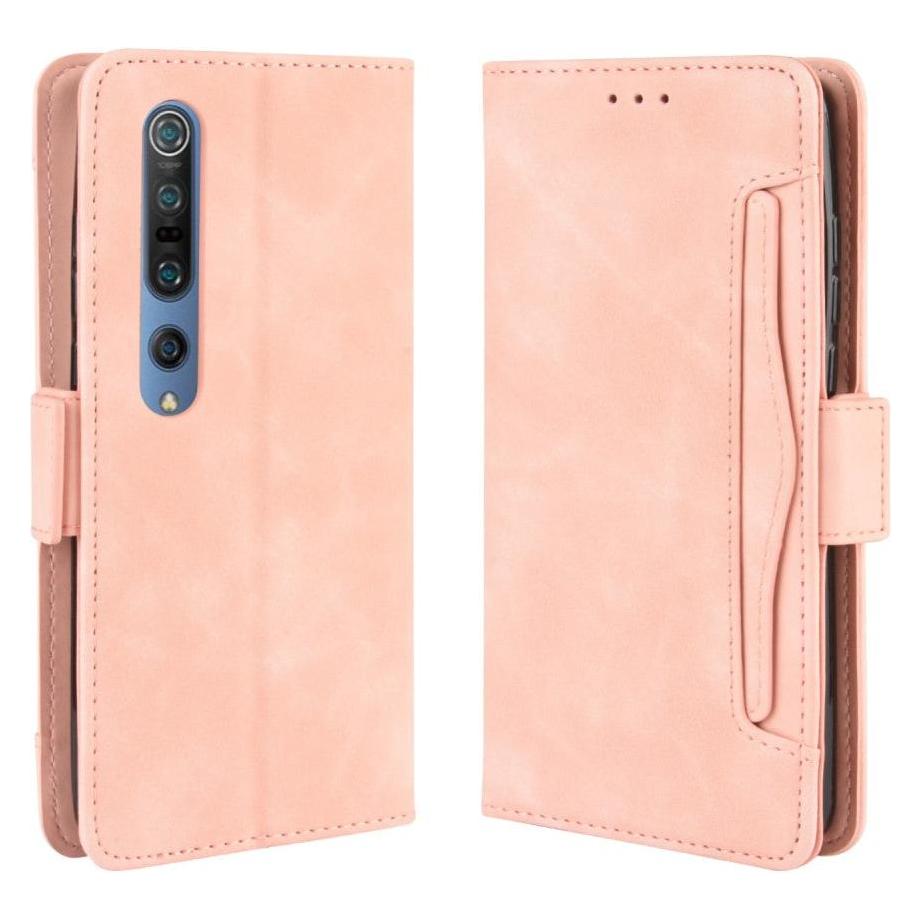 Cover-Discount Xiaomi Mi 10 / 10 Pro - Etui mit vielen Kartenfächer rosa (Xiaomi Mi 10) (101906794D)