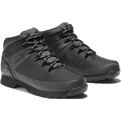 Schnürboots TIMBERLAND "Euro Sprint Fabric WP", Herren, Gr. 41, schwarz, Textil, Schuhe Schnürboots, Winterstiefel, Schnürstiefel, Winterschuhe, wasserdicht