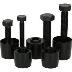 KS Tools Teflon Wellendichtring und Simmerring Montagewerkzeug-Satz, 9-tlg - 150.3635