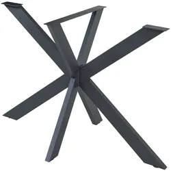 Helloshop26 - Stahltischgestell 85 x 85 x 71 cm schwarz