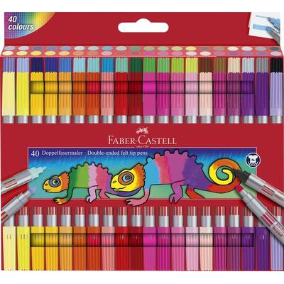 Faber-Castell Doppelfasermaler, 40er Set