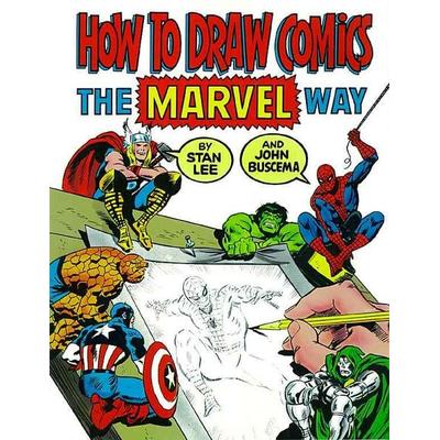 How to Draw Comics the 'Marvel' Way, Taschenbuch von John Buscema,Stan Lee, Titan Books, 978-0-907610-66-3