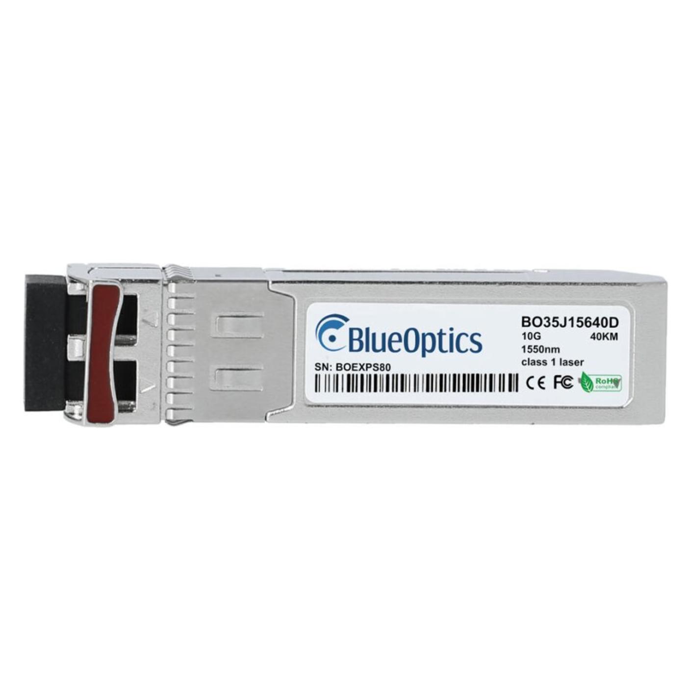 BlueOptics Kompatibler Quanta SFP-10G-ER-QU SFP+ Transceiver, LC-Duplex, 10GBASE-ER, Singlemode Fiber, 1550nm (SFP-10G-ER-QU-BO)