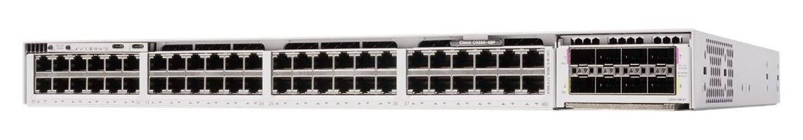 Cisco Catalyst C9350-48P, Managed, L3, Vollduplex, Power over Ethernet (PoE), Rack-Einbau, 1U