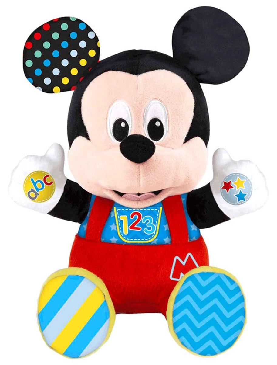 Clementoni Disney Hot Wheels Baby Mickey knuffel meerkleurig