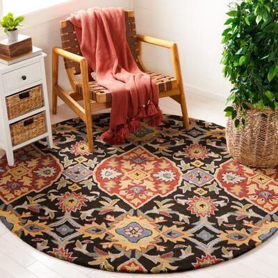 SAFAVIEH Heritage Oriental Hand-tufted Wool Area Rug