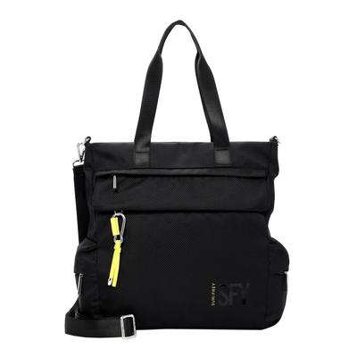 Shopper SURI FREY "Shopper SFY SURI Sports Marry", Damen, Gr. B/H/T: 40cm x 38cm x 13cm 0, schwarz (schwarz 100), Polyester, Taschen Shopper