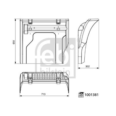 FEBI BILSTEIN hinten rechts 1001381 für Mercedes