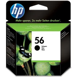 Original HP Tintenpatrone C6656AE / 56 Schwarz
