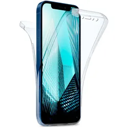 moex Double Case iPhone 12 mini Silikon 360 Grad Schutz