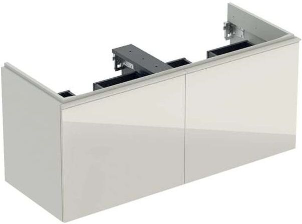 Geberit Acanto Waschtischunterschrank 500613JL2 119x53,5x47,6cm, Glas Sand - Sand matt