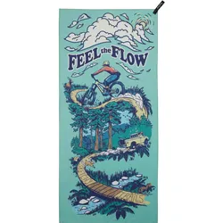 Pack Towl PackTowl Personal Body (XL) Flow, Reisehandtuch, Grün, Mehrfarbig, Blau, Rot, Grau