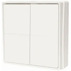 Shelly Blu Wall Switch 4 Wandtaster 4-fach Bluetooth 16 Aktionen weiß
