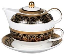 Jiallo The Majestic Tea Service Collection - Tea for one Tea Set - 15.3x15.3x11.5 cm