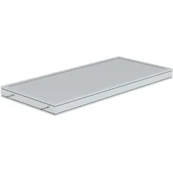 MUNK Plattform für Laufsteganlage Aluminium geriffelt Plattformlänge 1860mm
