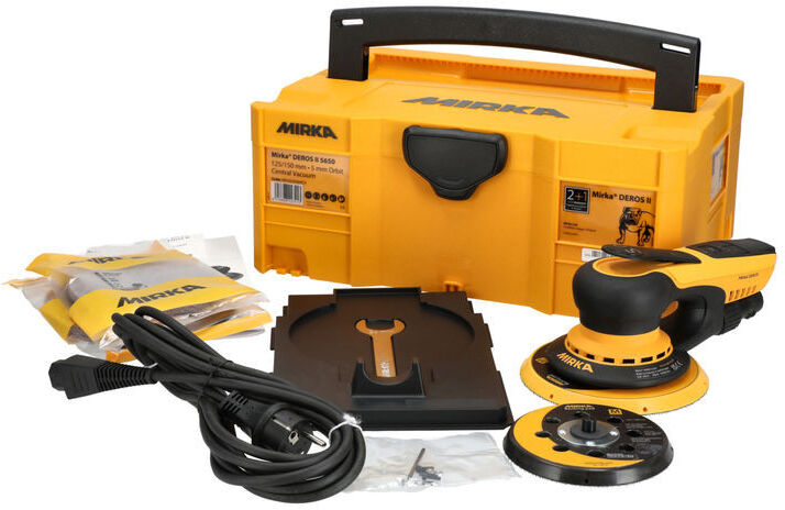 MIRKA Ponceuse orbitale Ø 125 et 150 mm DEROS II 5650 - MID5650404CA