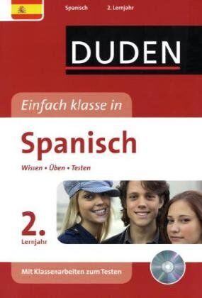 Annelise Hartkopf - Duden Einfach klasse in Spanisch 2. Lernjahr: Wissen - Üben - Testen - Preis vom 05.10.2026 03:47:11 h