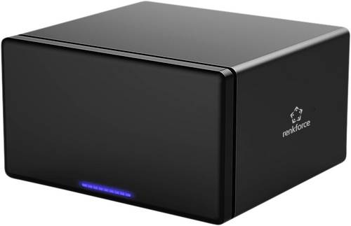 Renkforce RF-6647854 8.9cm (3.5 Zoll) Festplattengehäuse 8 Bay 3.5 Zoll USB-A (USB 3.0)