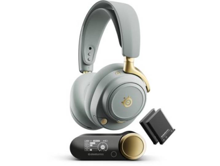 Steelseries - Casque Gamer Arctis Nova Elite Gold Sage