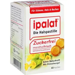 Ipalat Halspastillen Zuckerfrei 40 ST