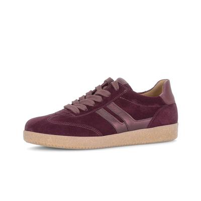 Sneaker GABOR "Sneaker low", Damen, Gr. 37, lila, Schuhe Sneaker