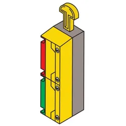 ABB IS2-EV1143 Verriegelung + 1 Öffner-Anschluss, Zubehör AM2/IS2 Gehäuse