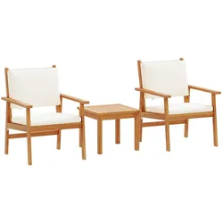 vidaXL, Gartenlounge, Raxonen (2x Stuhl +Tisch)