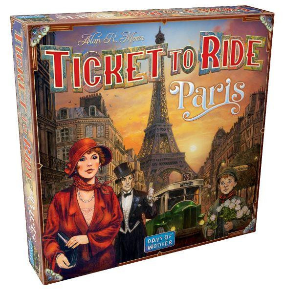 Ticket to Ride Parijs bordspel van Days of Wonder