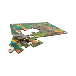 holzspielerei Holz-Puzzle - Dschungel - 24 Teile 281214