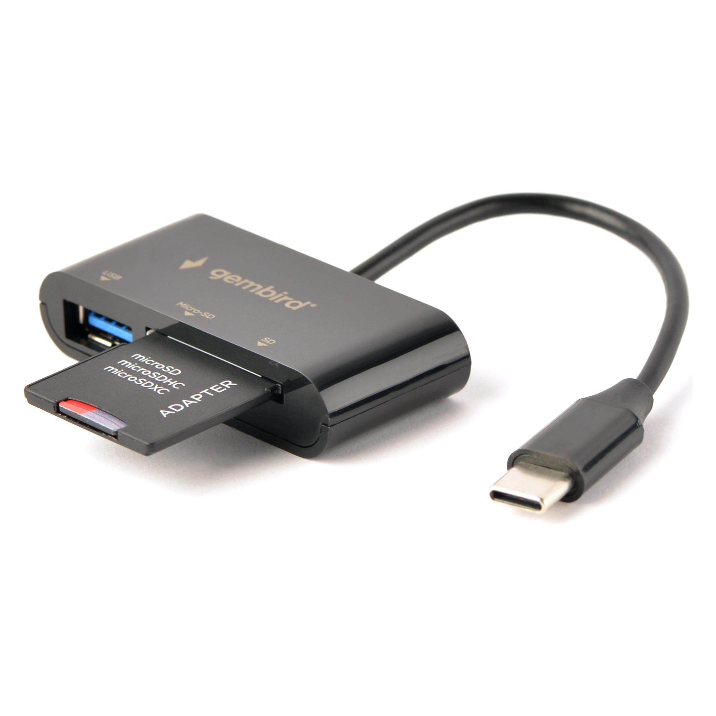 Gembird UHB-CR3-02 (USB-C) (UHB-CR3-02)