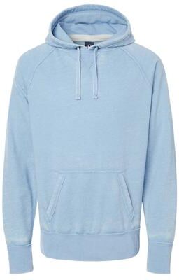 J America JA8915 Vintage Zen Pullover Hood T-Shirt in Chambray size Medium 8915