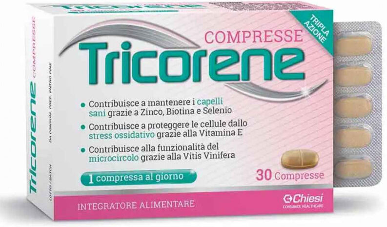 Chiesi Tricorene Integratore Capelli Donna 30 Compresse
