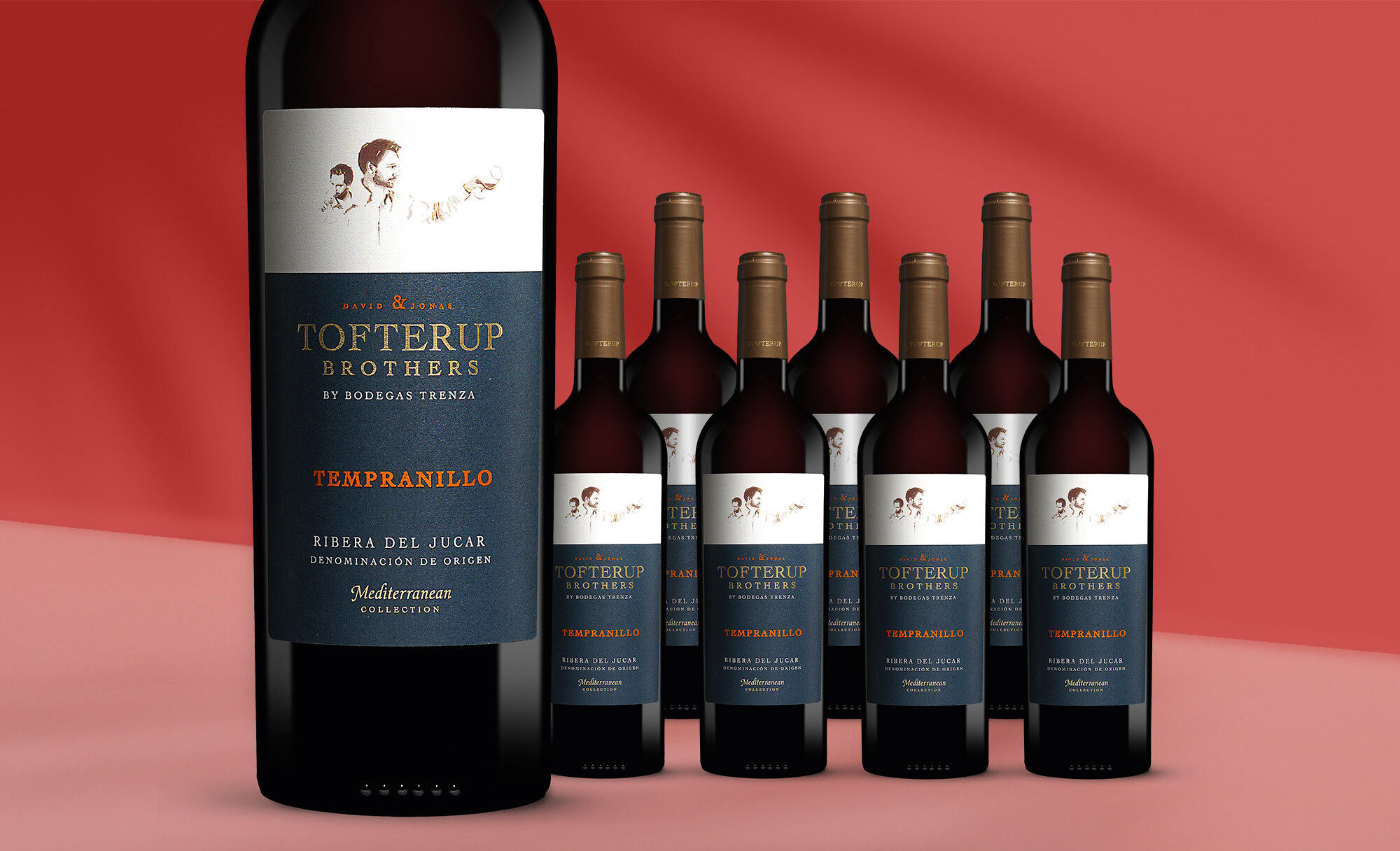Trenza Tofterup Brothers Tempranillo 2024 14% Vol. Weinpaket  aus Spanien