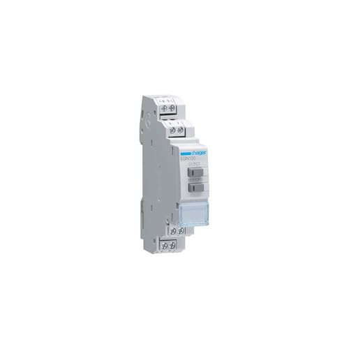 Hager EGN100 Digitale multifunctionele programmeerbare tijdrelais met Bluetooth, 1-kanaals