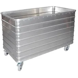 Transportwagen Novocal GTW30 Transportcontainer Alu 415 L Aluminium-Transportcontainer, offen