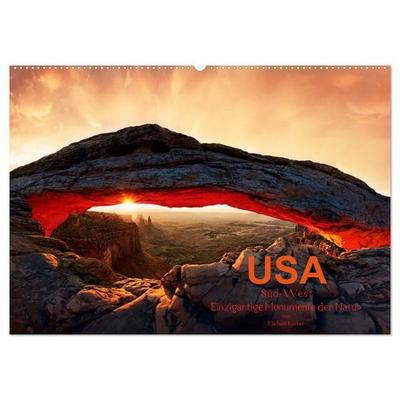 USA Süd-West (Wandkalender 2027 DIN A2 quer), CALVENDO Monatskalender