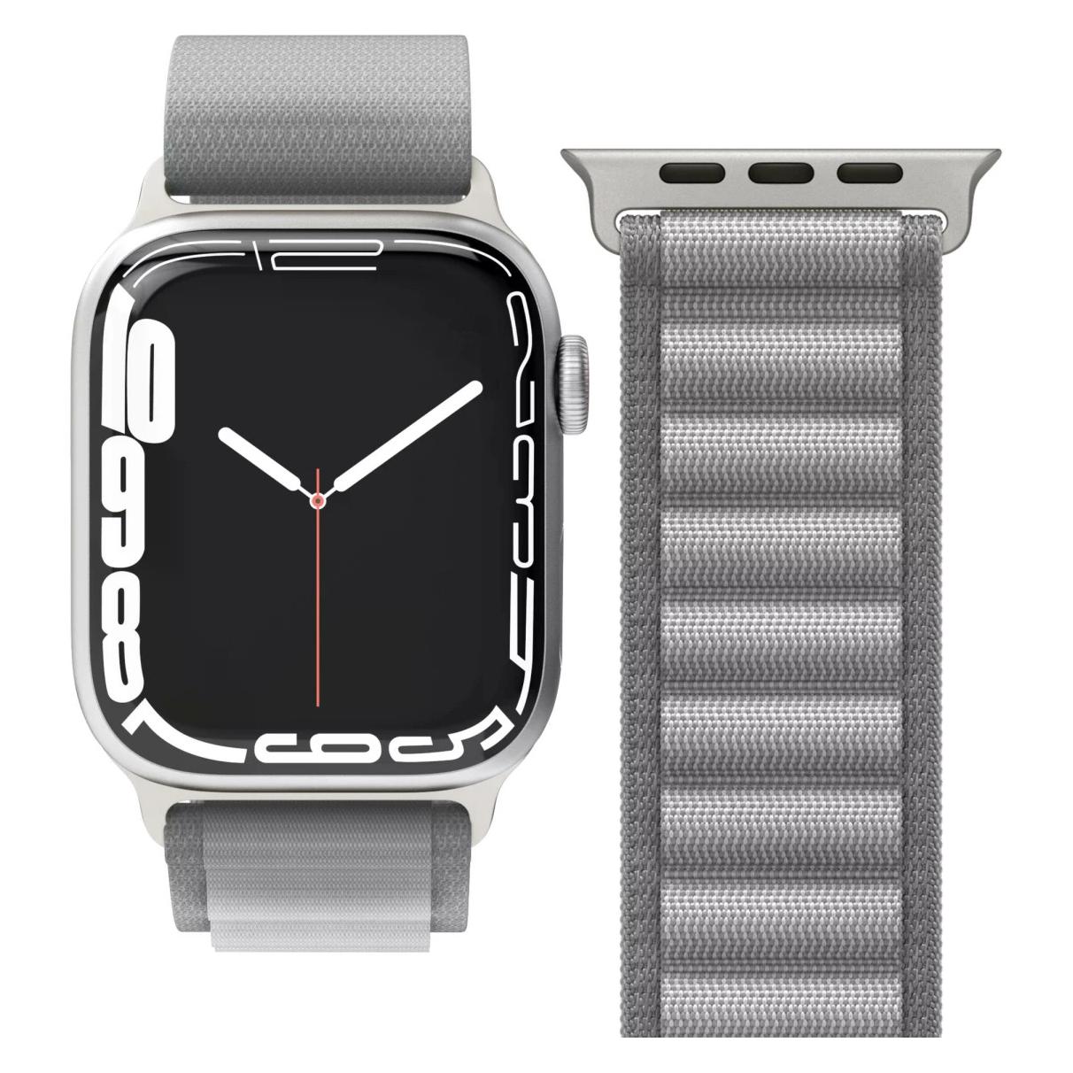 Vonmählen Action Loop Band Light Gray 42/44/45/49mm (Nylon, Textil) (AWS00105)