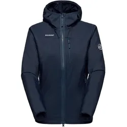 Mammut, Damen, Skijacke, Rime IN Hooded Jacket Women (L), Blau