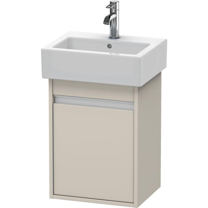 Duravit Ketho Waschtisch-Unterschrank KT6630R9191 40x32x55cm, wandhängend, Tür rechts, Taupe