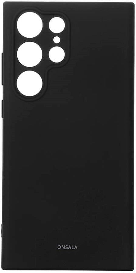 Samsung Galaxy S23 Ultra Onsala Silikone Bagside Cover - Black