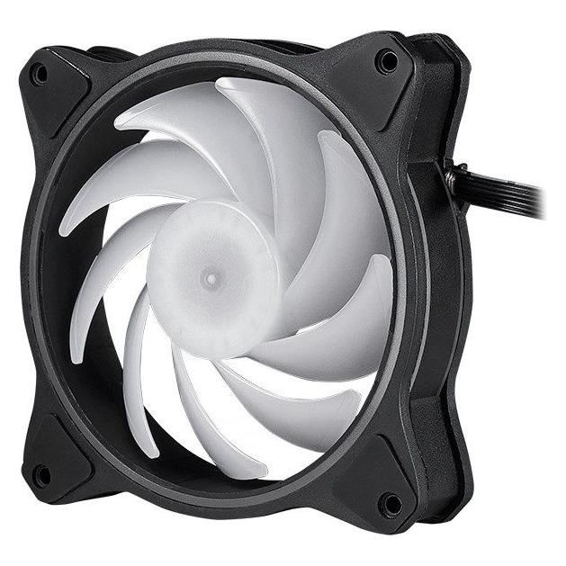 Chieftec ZF-1425RGB (schwarz/weiss, 120 mm) (140 mm, 1x) (ZF-1425RGB)