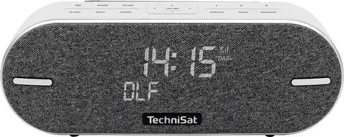 TechniSat DIGITRADIO BT 2 Tischradio DAB+, UKW Bluetooth, DAB+, UKW Lichtgrau