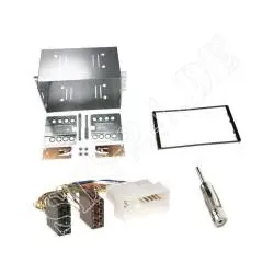 Autoradio 2-DIN Einbaurahmen Radioblende+Adapter Einbauset für Kia Sorento 11...