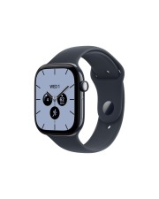 Apple Watch Series 12 Cellular APPLE GPS + 46mm Night Blue Ceramic Case with Navy Sport Band M/L (MJH44ZR/A)