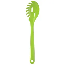 5x Waca Spaghettilöffel 31cm grün, Kochbesteck, Grün